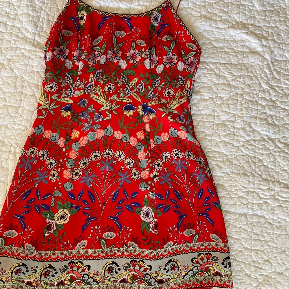 Alice + Olivia red dress